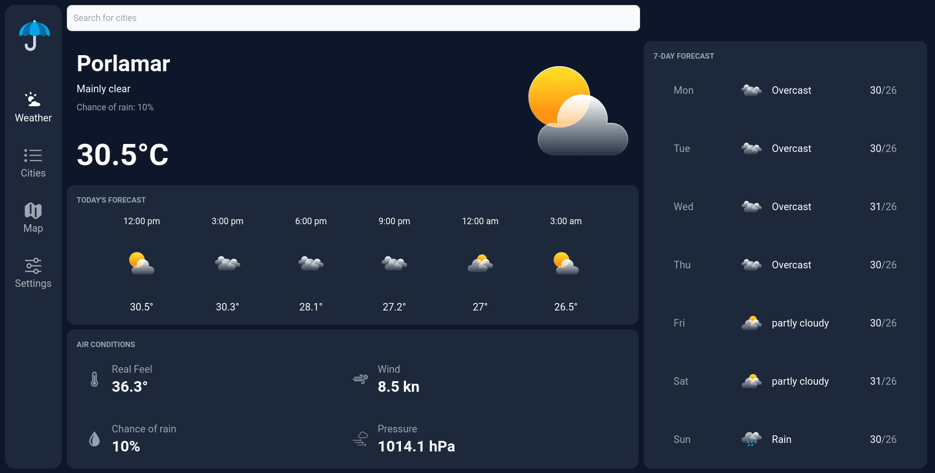 Proyecto App de clima